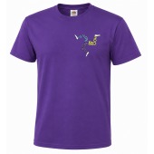 HBN - P E T-shirt Purple Emb