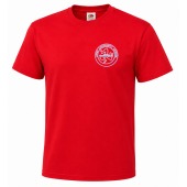 Jurby - T-shirt Red Emb