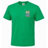 St John's - PE T-shirt Green Emb