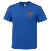 Victoria Road - PE T-shirt Blue Emb